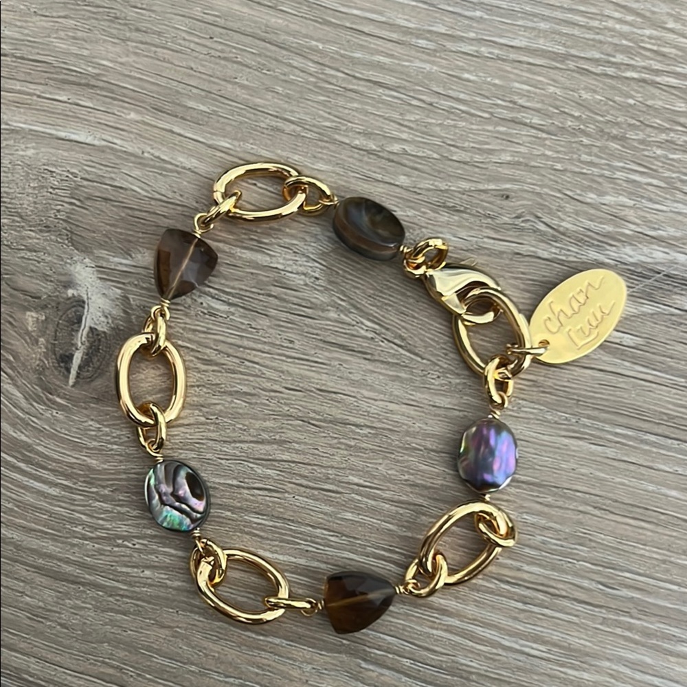 Chan Luu Gold and Brown Bracelet